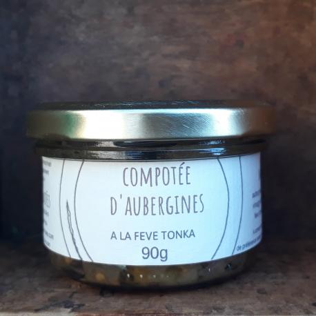 Compotée d'aubergines à la fève tonka