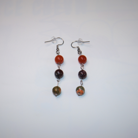 Boucles d'oreilles vierge