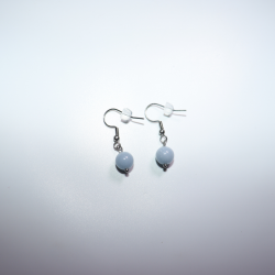 Boucles d'oreilles angélite