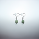 Boucles d'oreilles aventurine verte