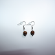 Boucles d'oreilles Bronzite