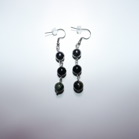 Boucles d'oreilles capricorne modèle 1