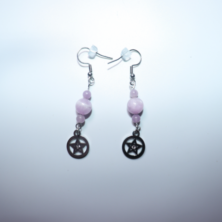 Boucles d'oreilles Pentacles