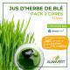 PACK 2 CURE - 42 jours - Jus d'herbe de blé surgelé