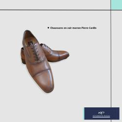 Chaussures en cuir Pierre Cardin