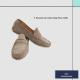 Mocassins cuir velours Pierre Cardin