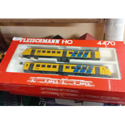 Coffret train Fleischmann HO jaune