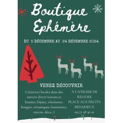 Boutique Ephémère de Noël