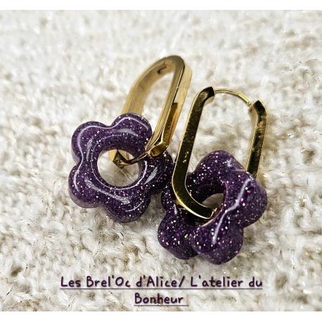 Boucles d'oreilles Alice