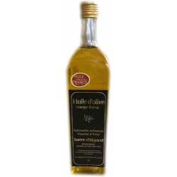 Huile d'olive Artisanale  bouteille verre 1 l