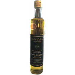 Huile d'olive , variété Olivière , Carton de 6  bouteilles de 500 ml